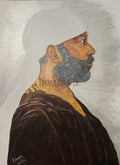 Menelik II Original Painting 10x16 in