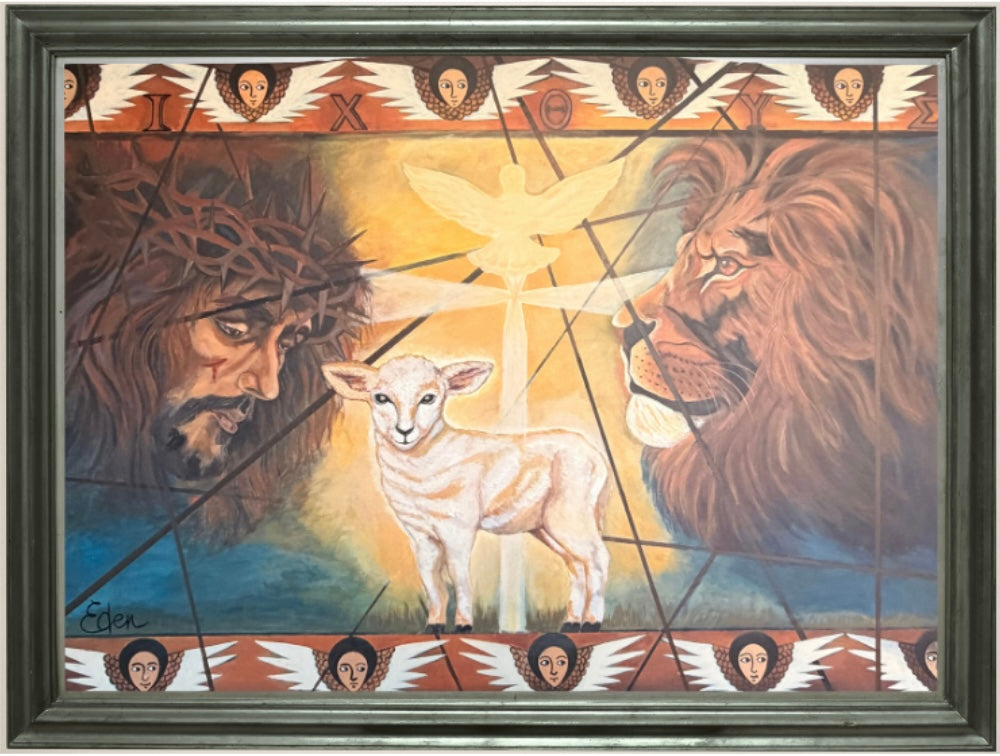 Ichthys-ΙΧΘΥΣ Original Painting 30X40 in